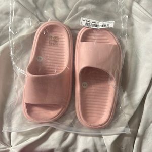 Pink baby girl slides